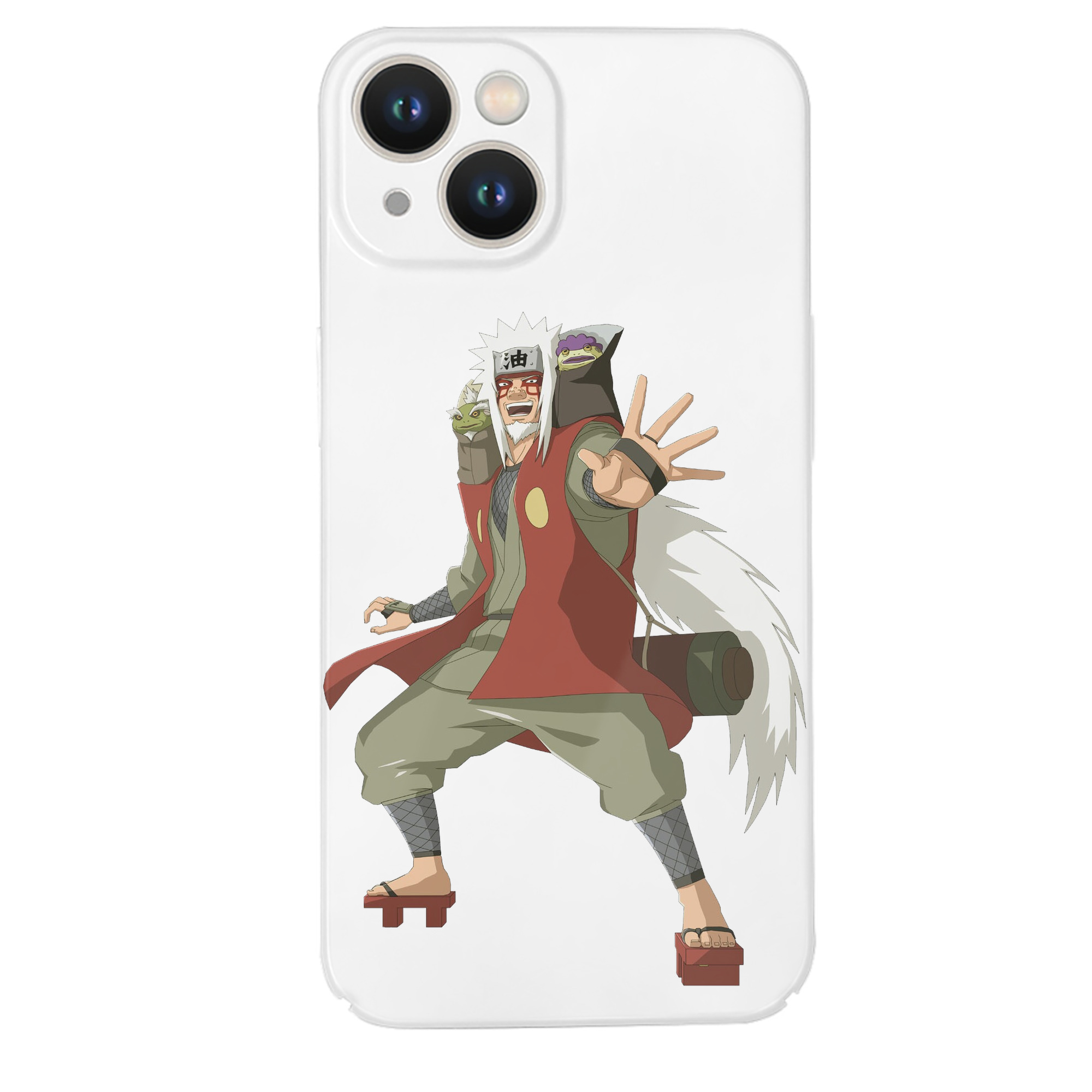 （画像用） NARUTO -ナルト- 自来也（じらいや） Jiraiya 【iPhone 14シリーズ対応】ハードケース